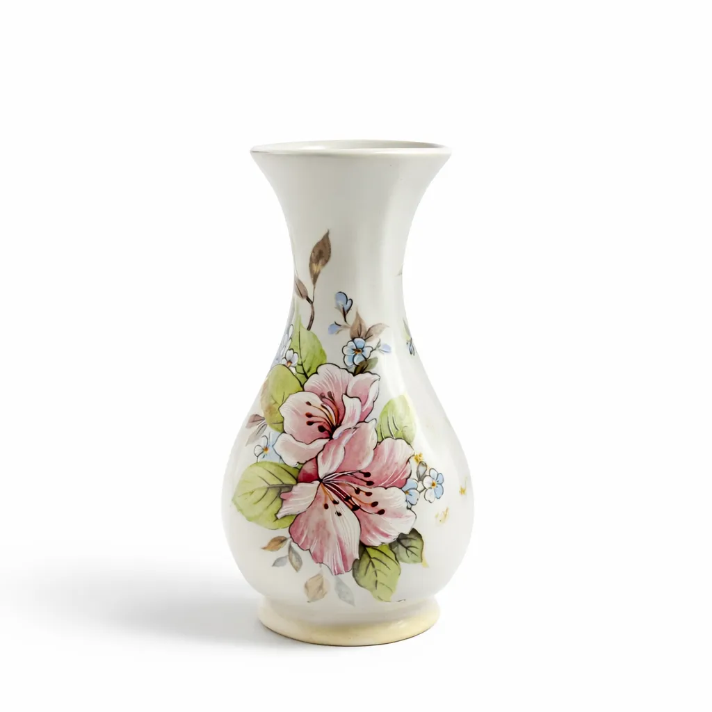 Vintage Aldridge Pottery Floral Vase